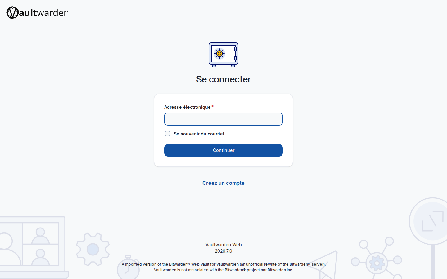 The password vault