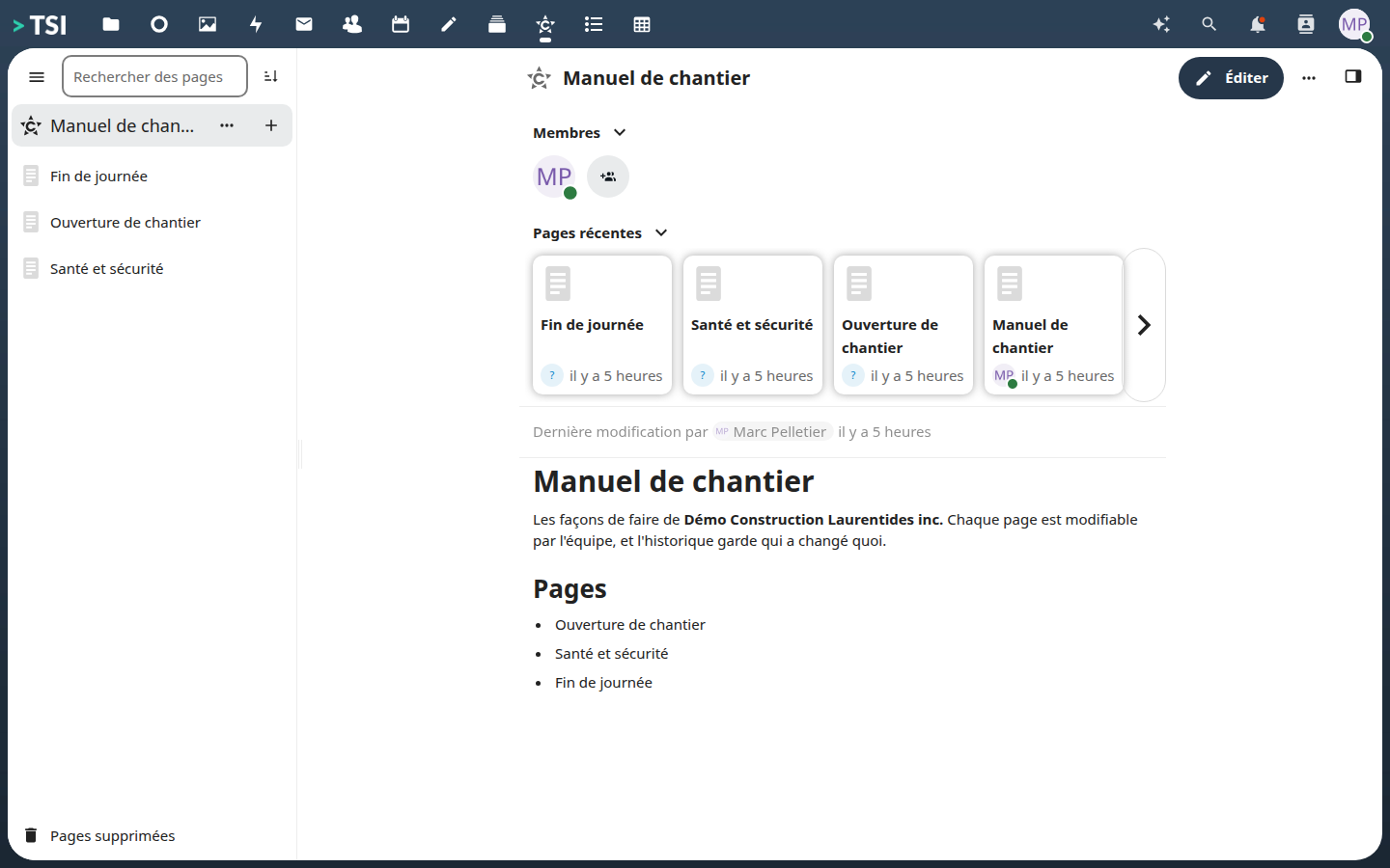 The company handbook